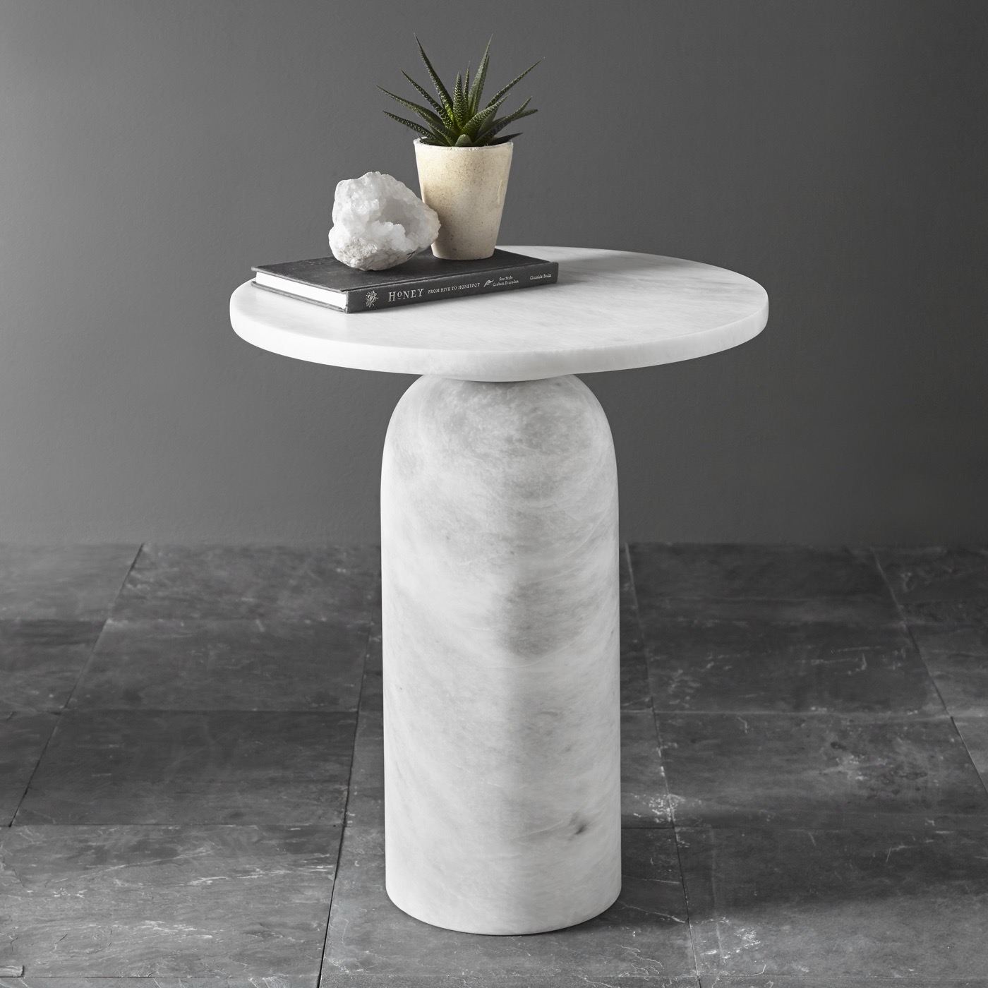 White Marble Table